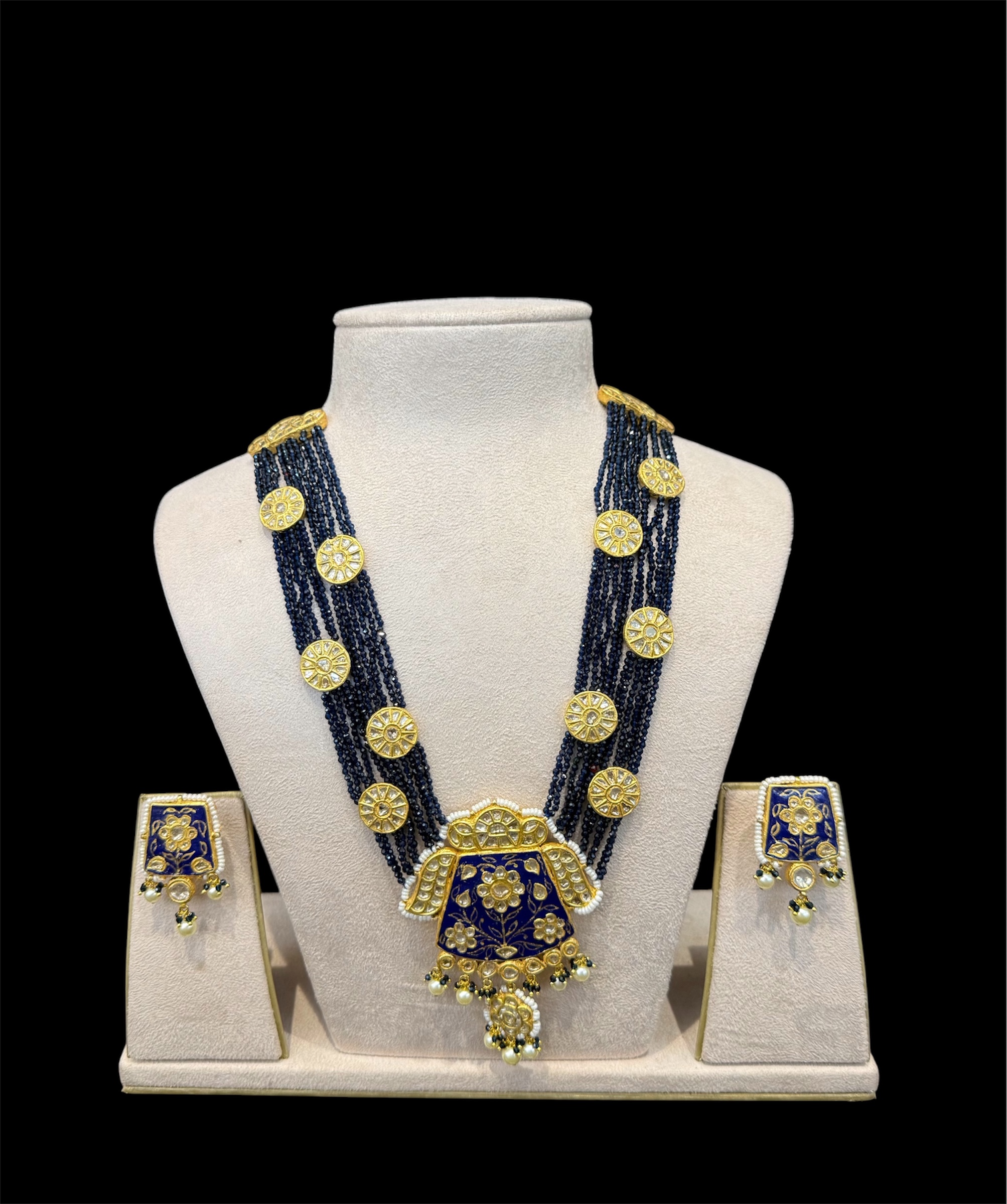 blue pendant set