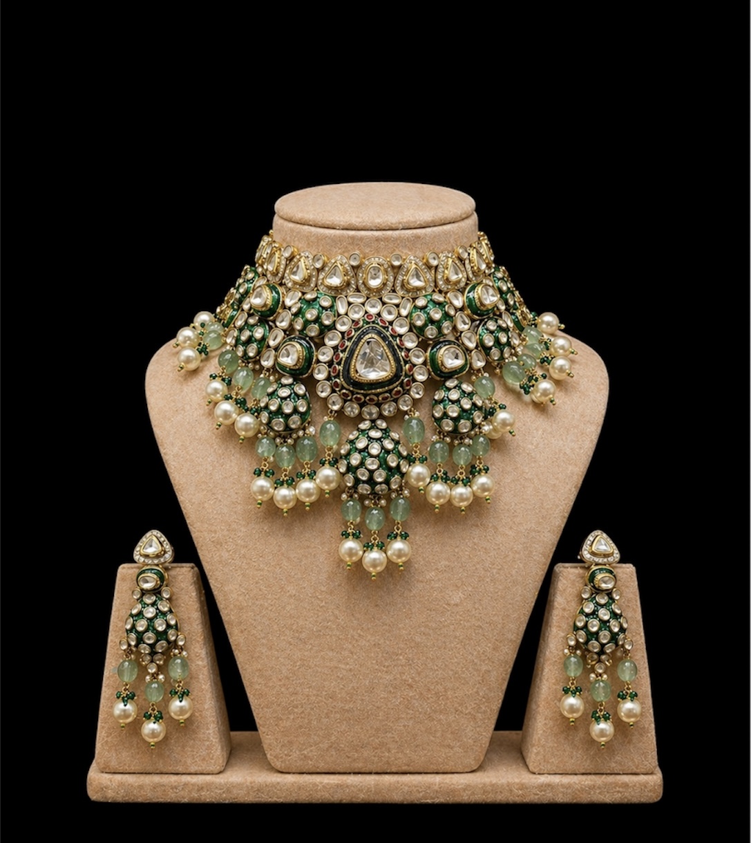 Masterpiece polki choker set
