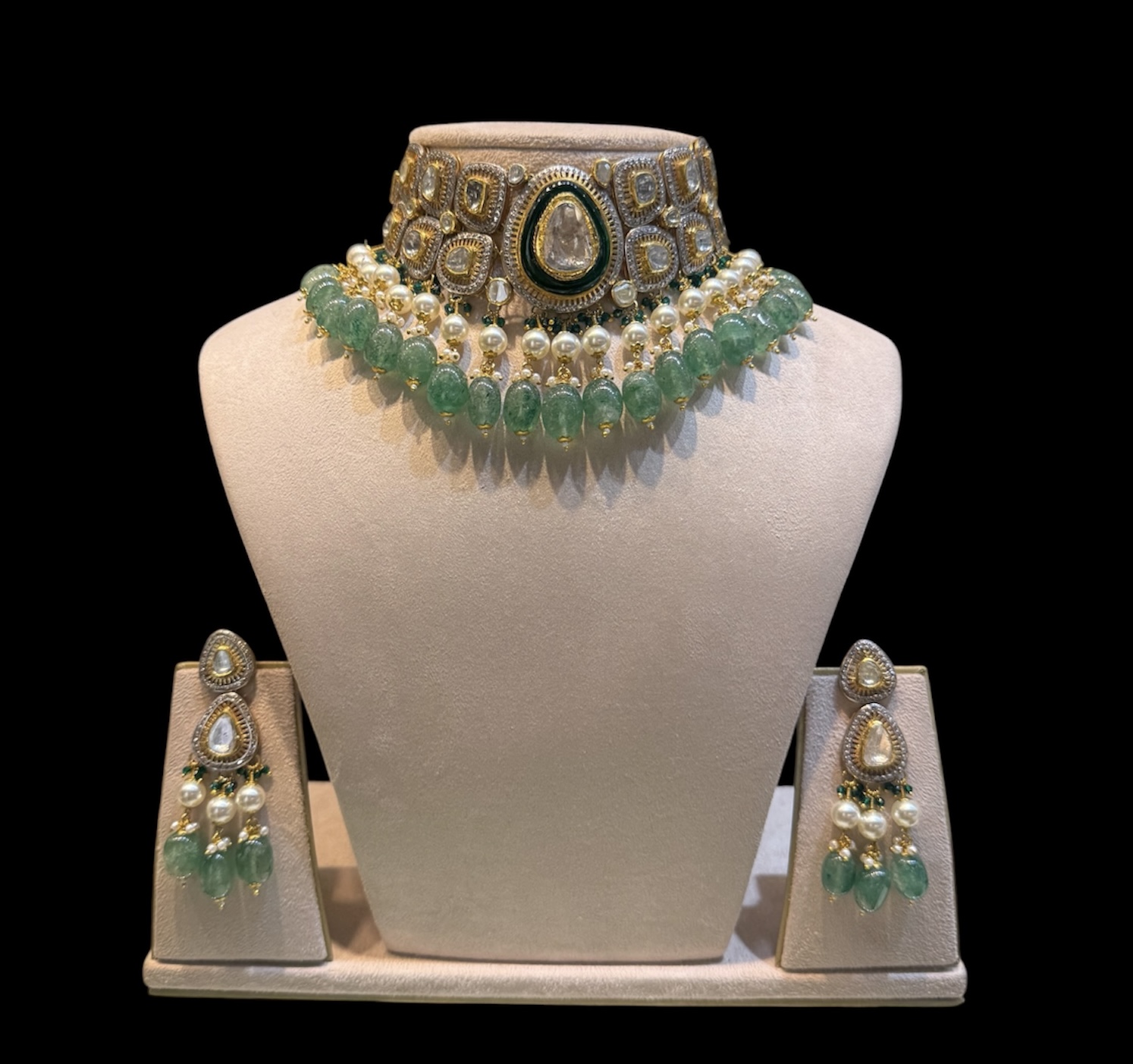 Rajwada polki choker