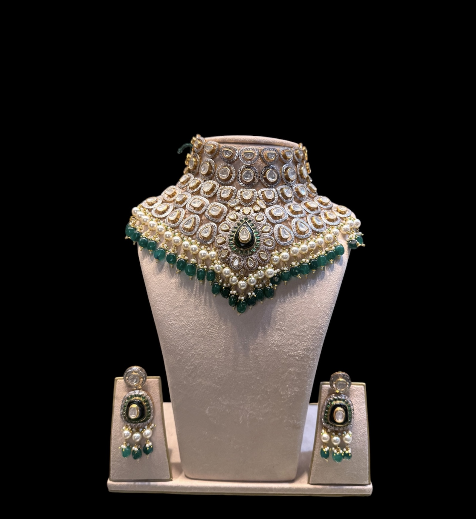 Noor Mahal Polki Choker Set