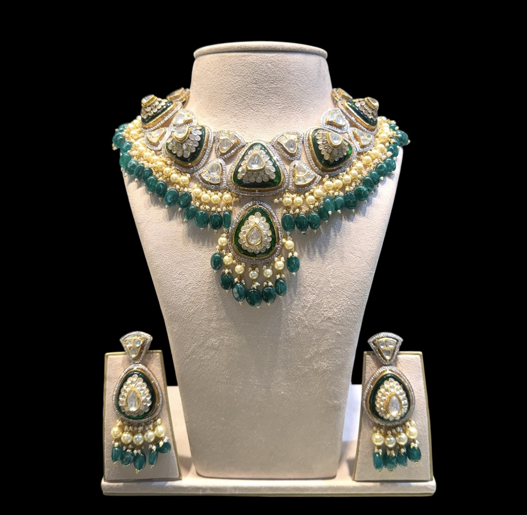 Royal Guluband Polki Set